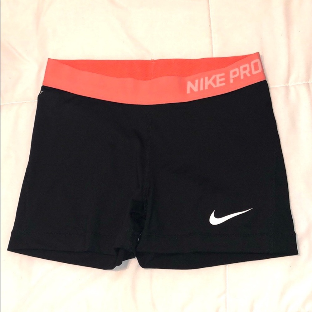 Nike pros spandex shorts